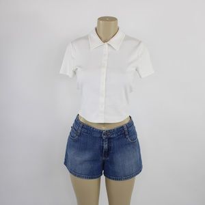 Vintage Zana Di blue denim shorts